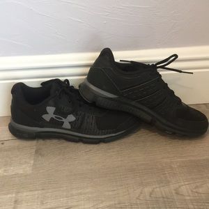 Black Under Armour Athletic Shoes